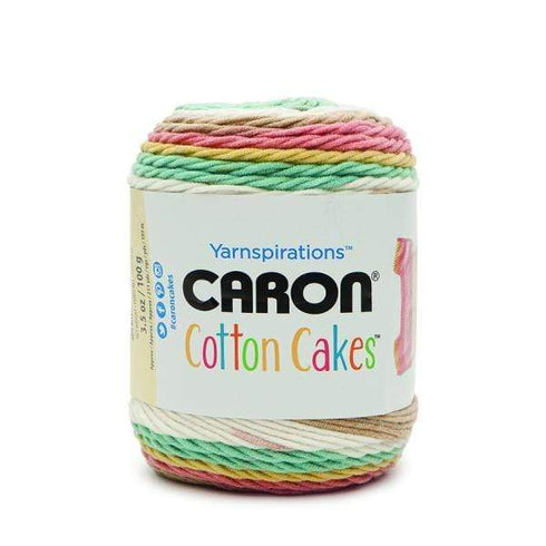 AussieSuperStore Haberdashery Supplies Boho Floral Caron Cotton Cakes Yarn (in 8 colors) Caron Cotton Cakes Yarn (in 8 colors) | Knitting Wool | Yarn | Crotchet Yarn Part Number 020996-49011 020996